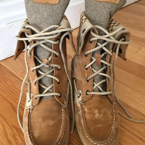 Sperry Top-Sider High Top Leather Boots Women - Picture 2 of 8